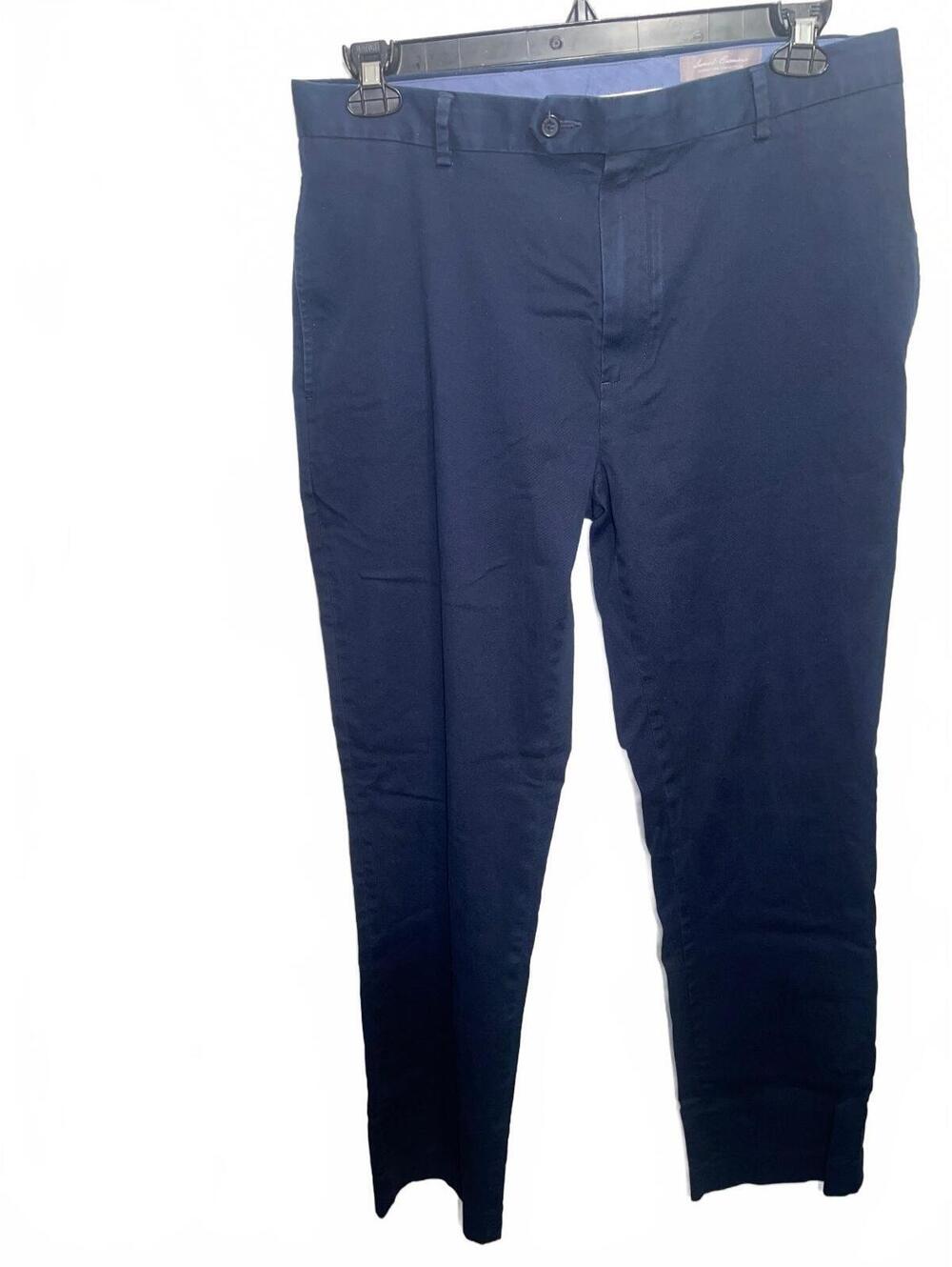 Daniel Cremieux Signature Collection Men's Navy Blue Chino Pants Size 36x34